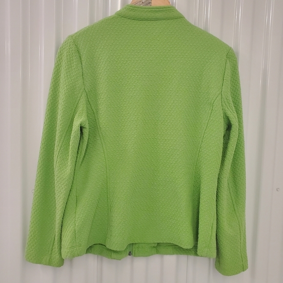 Tanjay Petites zip closure cardigan  style top - Picture 2 of 9